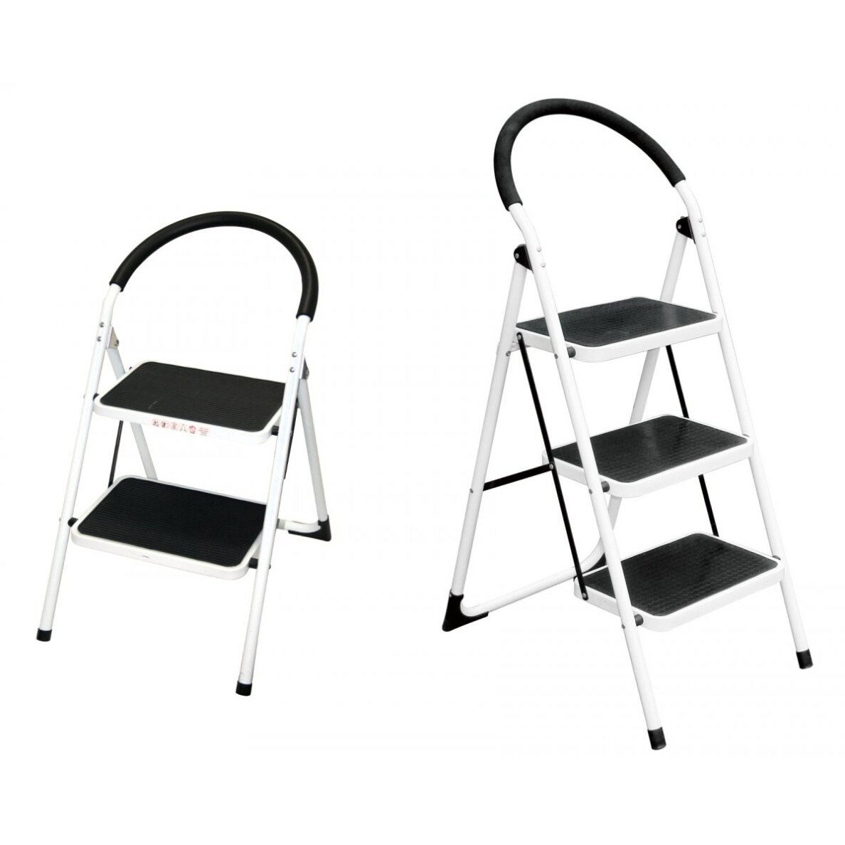 Kopėčios plieninės buitinės Lansi | 3 pakopų 72cm, max 150kg Kopėčios plieninės buitinės Lansi | 3 pakopų 72cm, max 150kg