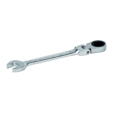 Kombinuotas terkšlinis reversinis raktas su lanksčia galva 41RM 14mm Kombinuotas terkšlinis reversinis raktas su lanksčia galva 41RM 14mm
