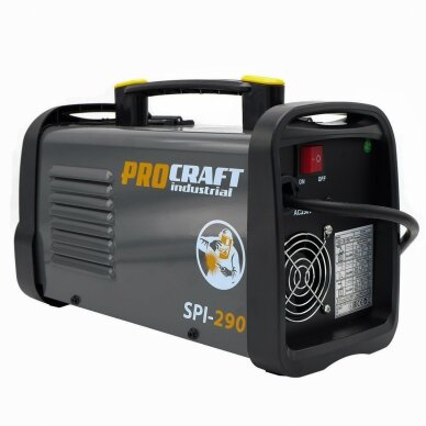 Kombinuotas inverterinis suvirintojas „ProCraft SPI-290” 17 Kombinuotas inverterinis suvirintojas „ProCraft SPI-290” 17