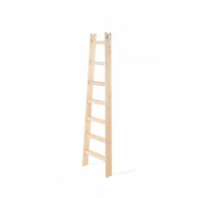 Kopėčios medinės | 2x7, 2.15m 2 Kopėčios medinės | 2x7, 2.15m 2