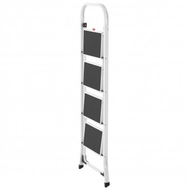Kopėčios plieninės buitinės Higher | 4 pakopų (baltos) 5 Kopėčios plieninės buitinės Higher | 4 pakopų (baltos) 5