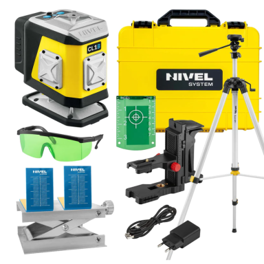 Kryžminis lazeris Nivel System CL1B komplektas su stovu SJJ-M1 EX Kryžminis lazeris Nivel System CL1B komplektas su stovu SJJ-M1 EX