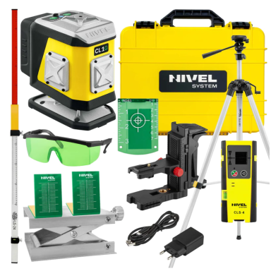 Kryžminis lazeris Nivel System CL1G (komplektas su SJJ-M1 + EX+CLS-4 + LS-24) Kryžminis lazeris Nivel System CL1G (komplektas su SJJ-M1 + EX+CLS-4 + LS-24)