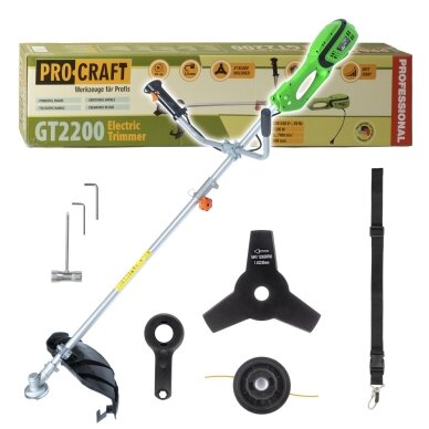 Krūmapjovė „ProCraft GT2200” Krūmapjovė „ProCraft GT2200”