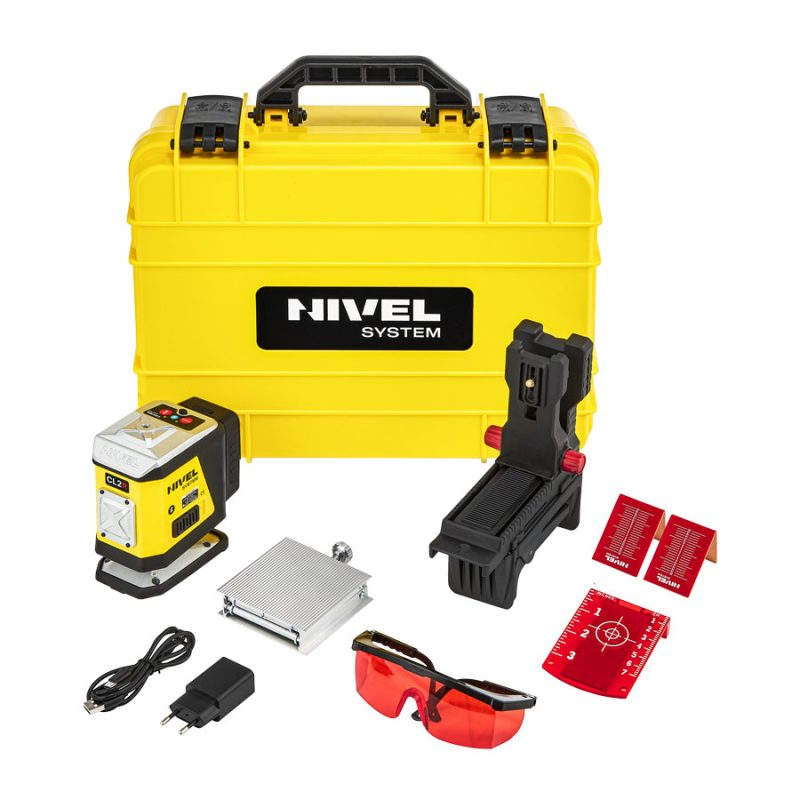 Kryžminis lazeris Nivel System CL1R komplektas su stovu SJJ-M1 EX 1 Kryžminis lazeris Nivel System CL1R komplektas su stovu SJJ-M1 EX 1