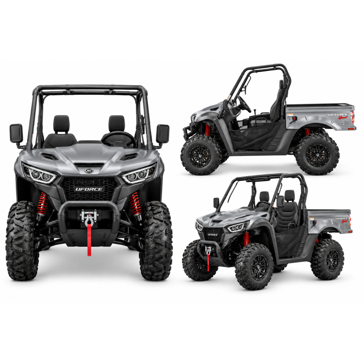 KYMCO UXV 700I SPORT EPS keturratis KYMCO UXV 700I SPORT EPS keturratis