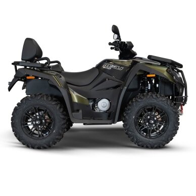 KYMCO MXU 700 EX EPS T3B MAT GREEN 2024 keturratis KYMCO MXU 700 EX EPS T3B MAT GREEN 2024 keturratis