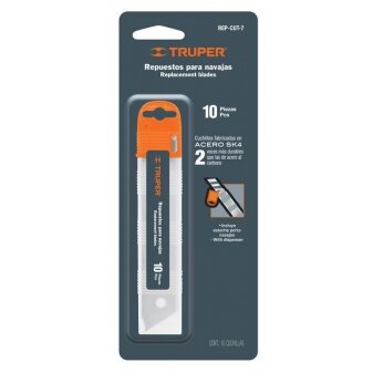 Laužomos geležtės 25mm 10vnt Truper® Laužomos geležtės 25mm 10vnt Truper®