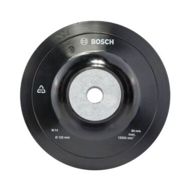 Lanksti šlifavimo lėkštė Bosch, D=125mm, 1 vnt., 1608601033 Lanksti šlifavimo lėkštė Bosch, D=125mm, 1 vnt., 1608601033