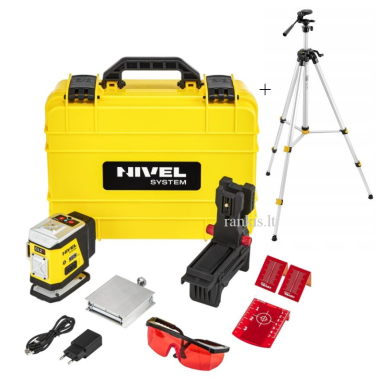 Lazerinis nivelyras Nivel System CL2R komplektas su stovu SJJ-M1 EX Lazerinis nivelyras Nivel System CL2R komplektas su stovu SJJ-M1 EX