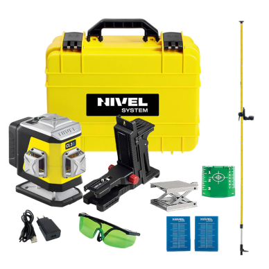 Lazerinis nivelyras Nivel System CL3B komplektas su stovu SJJ-M1 EX Lazerinis nivelyras Nivel System CL3B komplektas su stovu SJJ-M1 EX