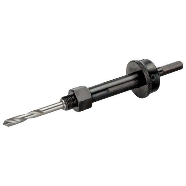 Laikiklis su išmetimu 14-30mm Bi-metalinėms karūnoms. Kotelis 8,5mm Laikiklis su išmetimu 14-30mm Bi-metalinėms karūnoms. Kotelis 8,5mm