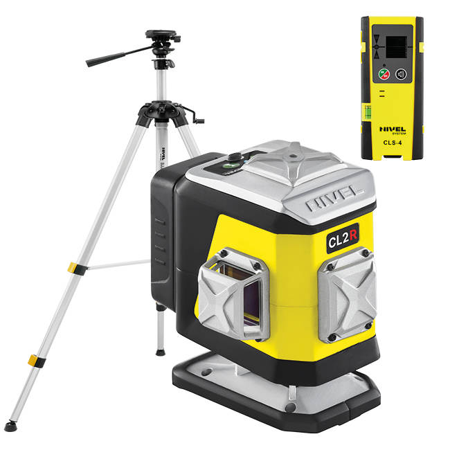 Lazerinis nivelyras Nivel System CL2R komplektas su SJJ-M1 EX+CLS-4 1 Lazerinis nivelyras Nivel System CL2R komplektas su SJJ-M1 EX+CLS-4 1
