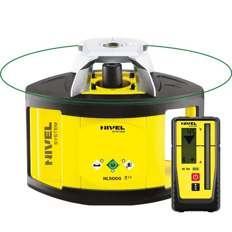 Lazerinis nivelyras Nivel System NL500G DIGITAL, 500 m (su lazeriniu jutikliu) Lazerinis nivelyras Nivel System NL500G DIGITAL, 500 m (su lazeriniu jutikliu)