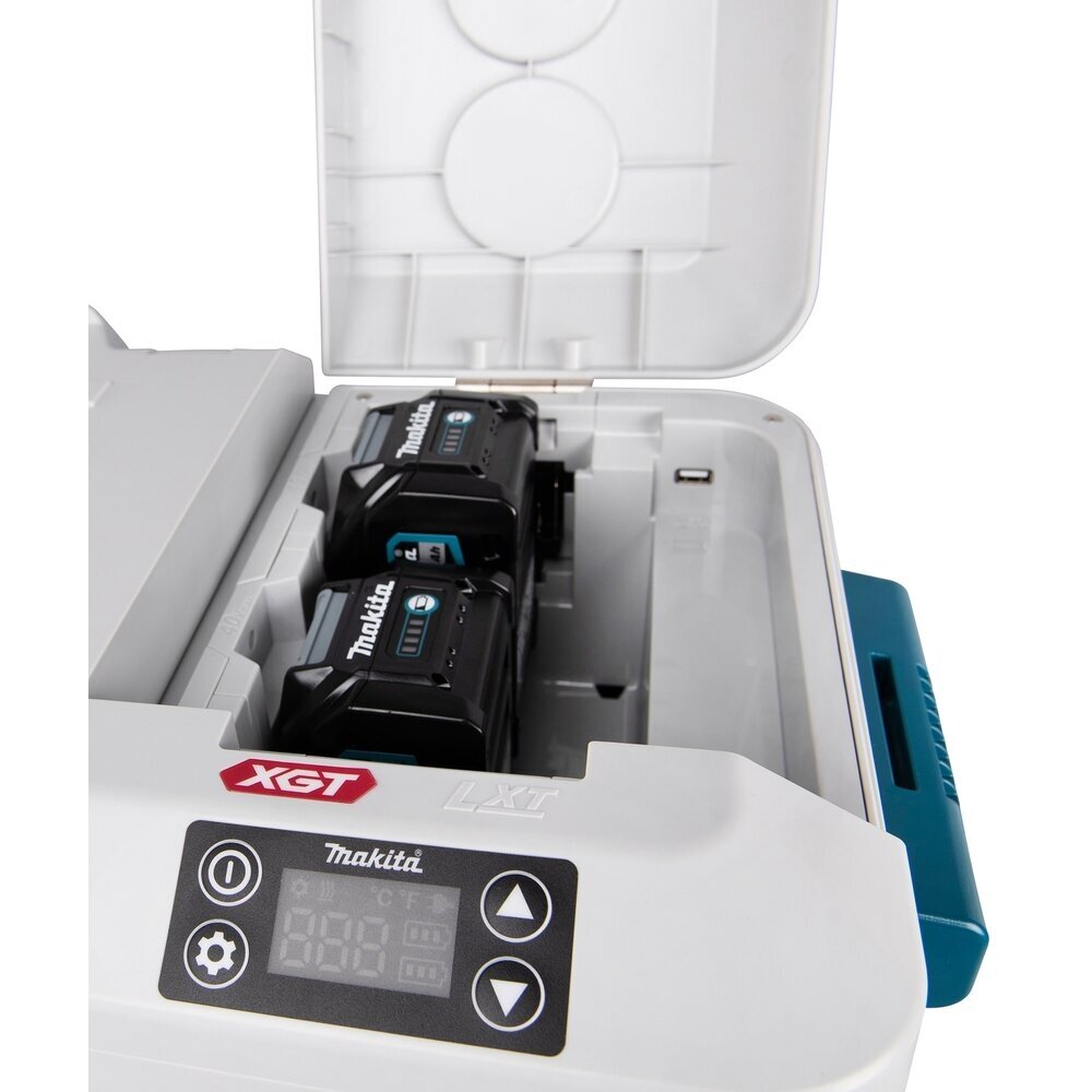 Makita CW001GZ XGT Akumuliatorinis šaldiklis-šildytuvas su automobiliniu adapteriu 12/24V (40V /18V be akumuliatoriaus ir kroviklio) 4