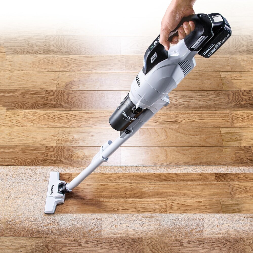 Makita DCL286FZW Akumuliatorinis LXT ® dulkių siurblys (Be akumuliatorių ir kroviklio 18V) 1