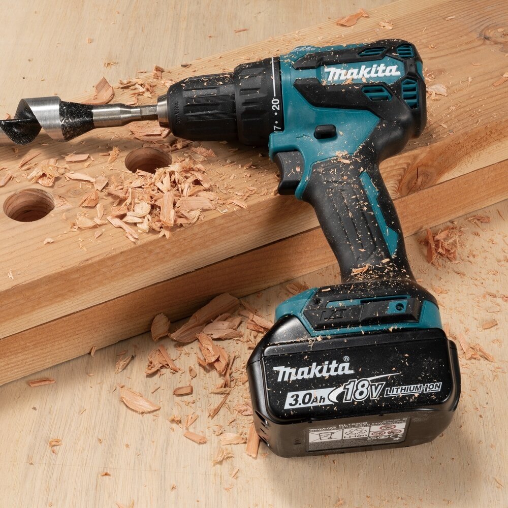 Akumuliatorinis suktuvas-gręžtuvas Makita  DDF490Z, 18V (be akum. ir krov.) 7
