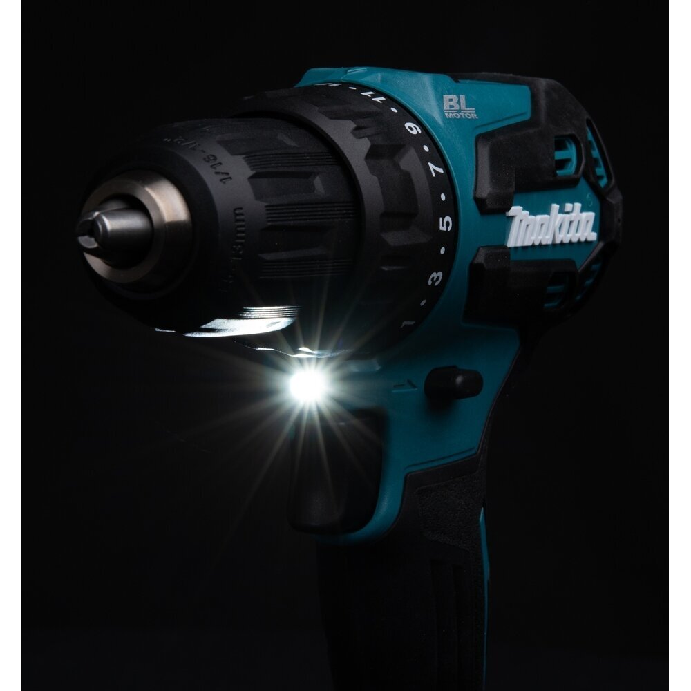 Akumuliatorinis suktuvas-gręžtuvas Makita  DDF490Z, 18V (be akum. ir krov.) 8