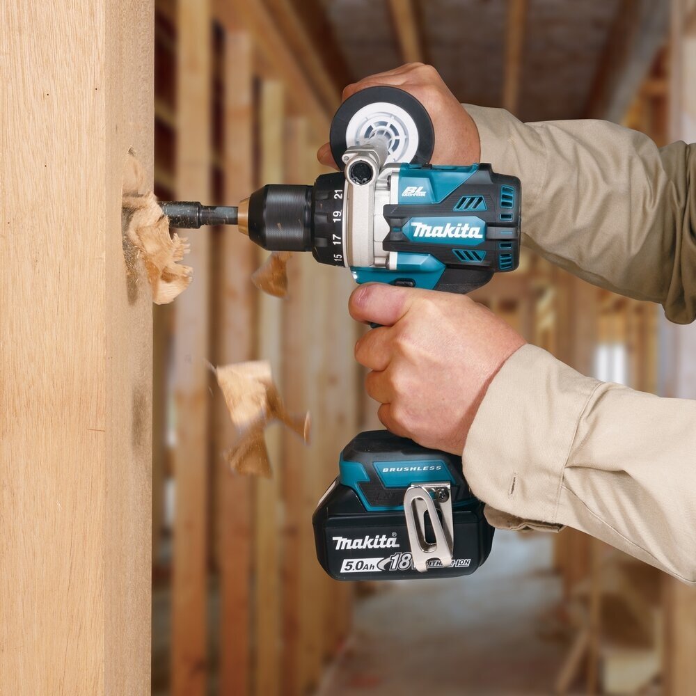 Akumuliatorinis gręžtuvas Makita DDF492Z, 18V (be akum. ir krov.) 3