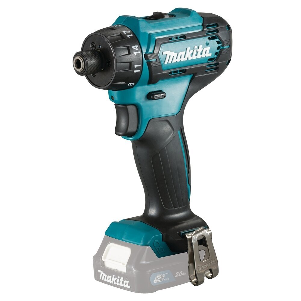 Makita DF033DZ akumuliatorinis gręžtuvas (12V Max Li-ion be akumuliatorių ir kroviklio) Makita DF033DZ akumuliatorinis gręžtuvas (12V Max Li-ion be akumuliatorių ir kroviklio)