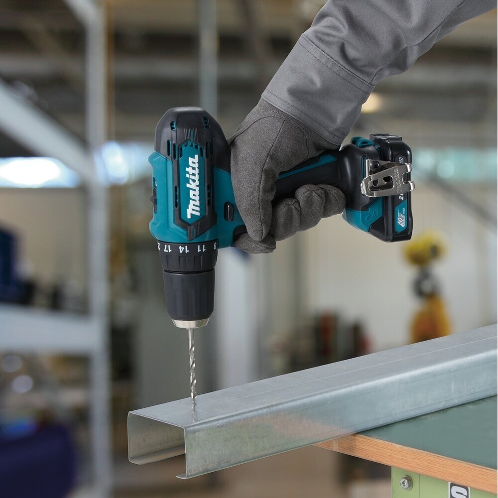 Makita DF333DZ Akumuliatorinis gręžtuvas ( 12V MAX Li-ion be akumuliatorių ir pakrovėjo) 2 Makita DF333DZ Akumuliatorinis gręžtuvas ( 12V MAX Li-ion be akumuliatorių ir pakrovėjo) 2