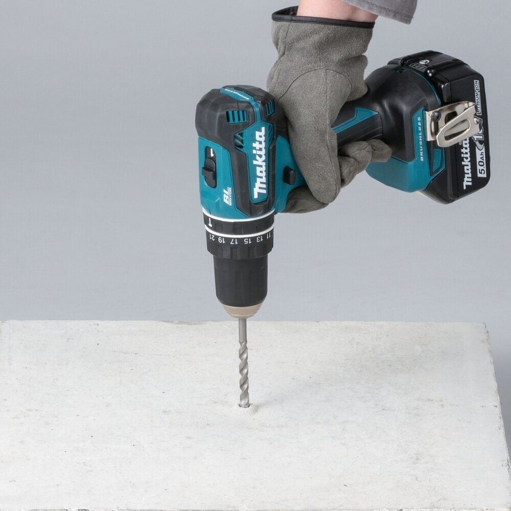 Makita DHP485RTJ Akumuliatorinis gręžtuvas (18V 2x 5Ah Li-ion) 2 Makita DHP485RTJ Akumuliatorinis gręžtuvas (18V 2x 5Ah Li-ion) 2
