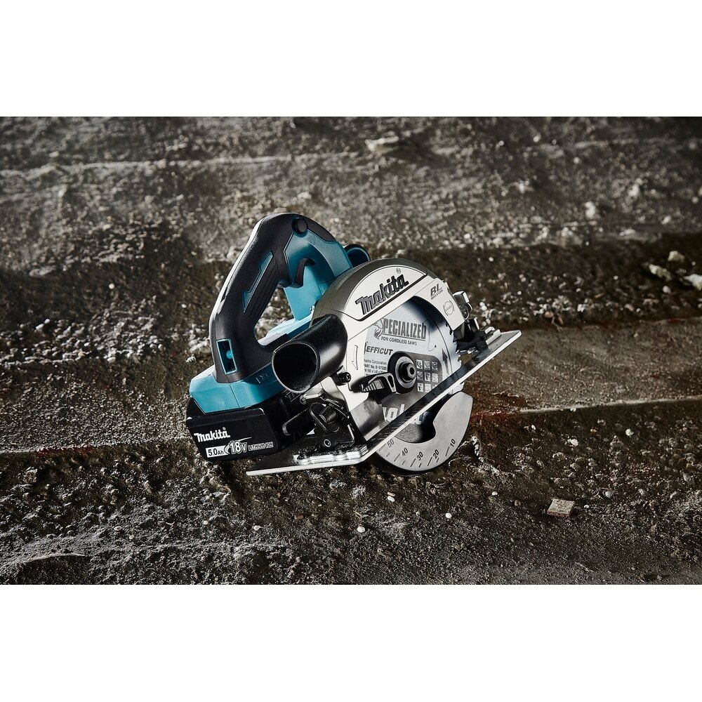 Akumuliatorinis rankinis diskinis pjūklas Makita DHS660RTJ, 18V, 2x5,0Ah 4 Akumuliatorinis rankinis diskinis pjūklas Makita DHS660RTJ, 18V, 2x5,0Ah 4