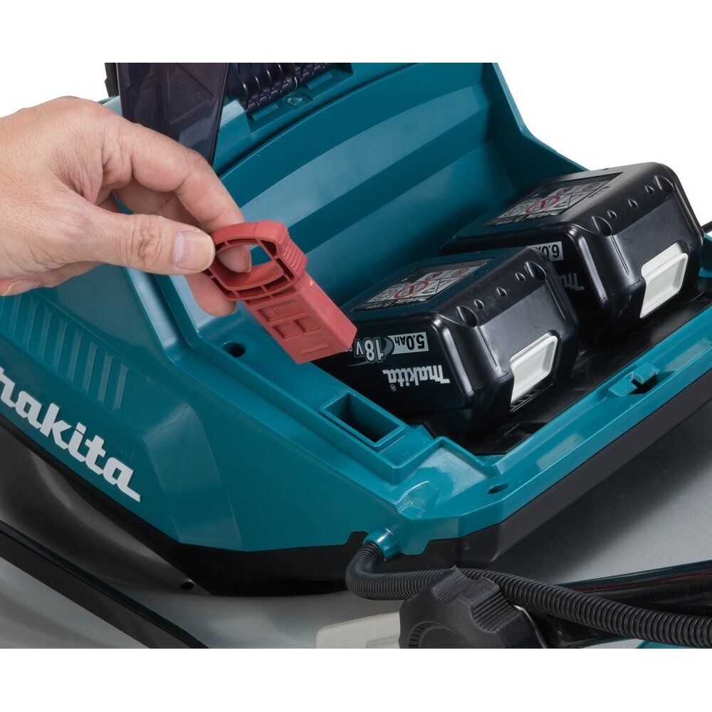 Makita DLM460Z Akumuliatorinė vėjapjovė 46cm (36V 2X18V LI-ION BE AKUMULIATORIŲ IR KROVIKLIO) 3 Makita DLM460Z Akumuliatorinė vėjapjovė 46cm (36V 2X18V LI-ION BE AKUMULIATORIŲ IR KROVIKLIO) 3