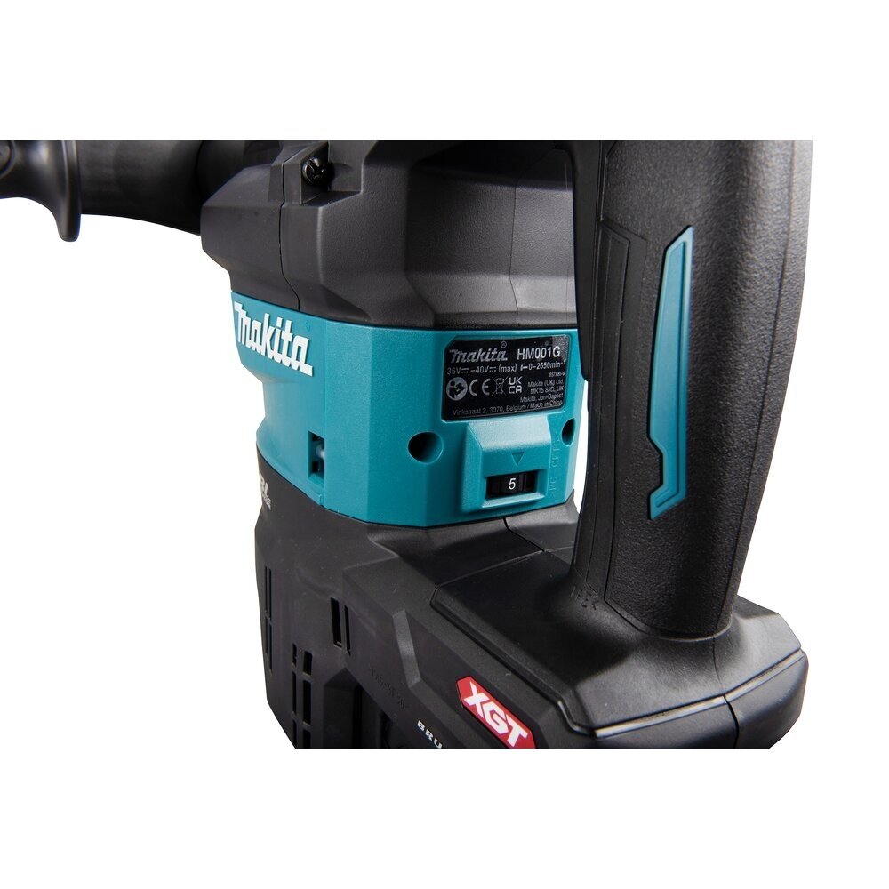 Makita HM001GZ02 XGT ® akumuliatorinis atskėlimo plaktukas 40V (be akumuliatoriaus ir kroviklio) 1