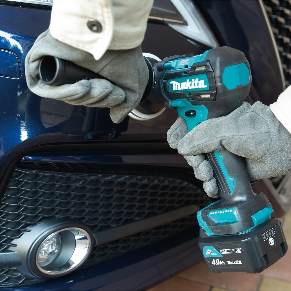 Makita PV301DZ Akumuliatorinis Poliruoklis CXT ( 12V Be Akumuliatorių ir kroviklio) 2 Makita PV301DZ Akumuliatorinis Poliruoklis CXT ( 12V Be Akumuliatorių ir kroviklio) 2