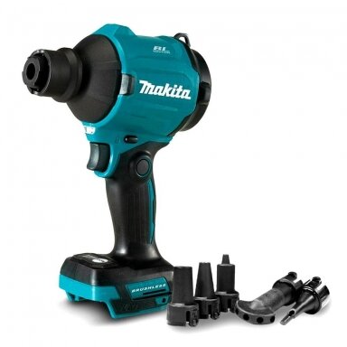 Makita DAS180Z 18V LXT bešepetėlis dulkių pūstuvas (18V be akumuliatorių ir kroviklio) Makita DAS180Z 18V LXT bešepetėlis dulkių pūstuvas (18V be akumuliatorių ir kroviklio)
