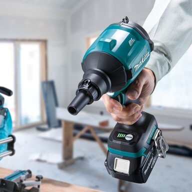 Makita DAS180Z 18V LXT bešepetėlis dulkių pūstuvas (18V be akumuliatorių ir kroviklio) Makita DAS180Z 18V LXT bešepetėlis dulkių pūstuvas (18V be akumuliatorių ir kroviklio)