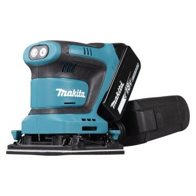Makita DBO481Z  Akum ekscentrinis šlifuoklis (18V be akumuliatorių ir kroviklio)