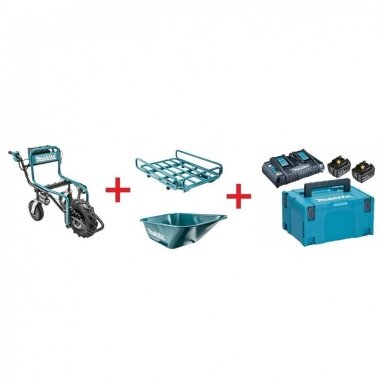 Makita DCU180Z X2PT2 Akumuliatorinis karutis (18V 2x5Ah + priedai) Makita DCU180Z X2PT2 Akumuliatorinis karutis (18V 2x5Ah + priedai)