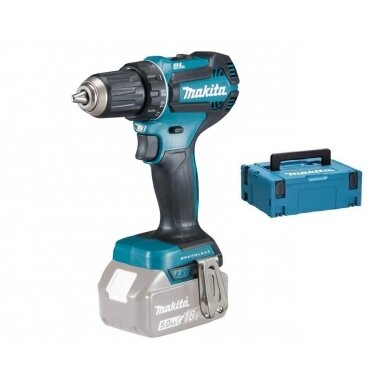 Makita DDF485ZJ Akumuliatorinis gręžtuvas makpac lagamine (18V Li-ion Be akumuliatorių ir kroviklio) Makita DDF485ZJ Akumuliatorinis gręžtuvas makpac lagamine (18V Li-ion Be akumuliatorių ir kroviklio)