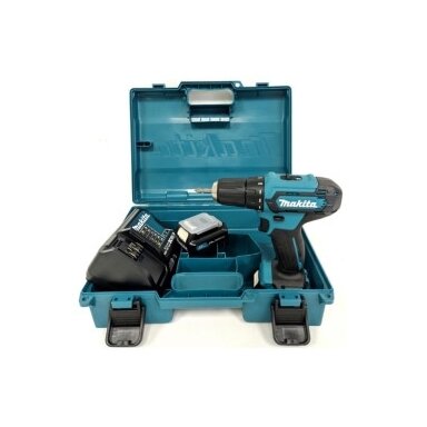Makita DF333DWAE 12V Akumuliatorinis gręžtuvas-suktuvas. (Atnaujntas DF331DSAJ) Makita DF333DWAE 12V Akumuliatorinis gręžtuvas-suktuvas. (Atnaujntas DF331DSAJ)