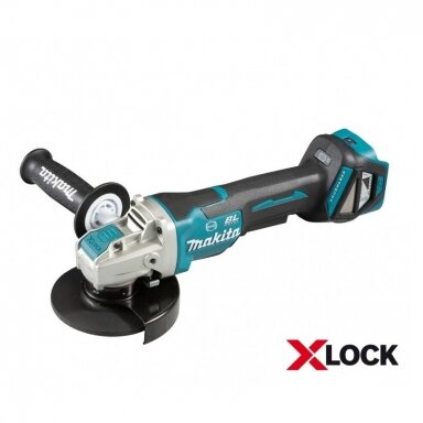 Makita DGA519Z Akumuliatorinis kampinis šlifuoklis su X-LOCK (18V be akumuliatorių ir kroviklio) Makita DGA519Z Akumuliatorinis kampinis šlifuoklis su X-LOCK (18V be akumuliatorių ir kroviklio)