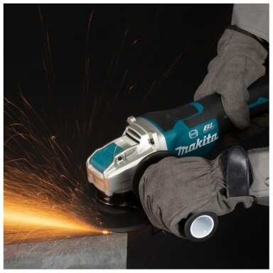 Makita DGA519Z Akumuliatorinis kampinis šlifuoklis su X-LOCK (18V be akumuliatorių ir kroviklio) Makita DGA519Z Akumuliatorinis kampinis šlifuoklis su X-LOCK (18V be akumuliatorių ir kroviklio)