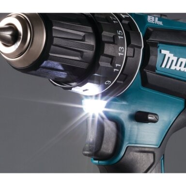 Makita DHP485RTJ Akumuliatorinis gręžtuvas (18V 2x 5Ah Li-ion) Makita DHP485RTJ Akumuliatorinis gręžtuvas (18V 2x 5Ah Li-ion)