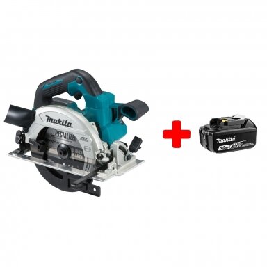 Makita DHS660Z + 5,0 Ah Akum. rankinis diskinis pjūklas (18V 1 x 5Ah akumuliatorius) Makita DHS660Z + 5,0 Ah Akum. rankinis diskinis pjūklas (18V 1 x 5Ah akumuliatorius)