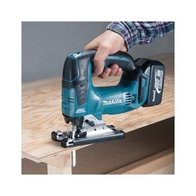 Makita DJV182Z akumuliatorinis siaurapjūklis (18 V be akumuliatorių ir kroviklio)