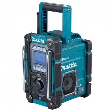 Akumuliatorinis radijas Makita DMR301, 10,8-18 V, (be akum. ir krov.) Akumuliatorinis radijas Makita DMR301, 10,8-18 V, (be akum. ir krov.)