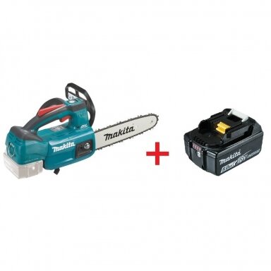 Makita DUC254T Akumuliatorinis grandininis pjūklas (18V Li-ion 1x5Ah akum.) Makita DUC254T Akumuliatorinis grandininis pjūklas (18V Li-ion 1x5Ah akum.)