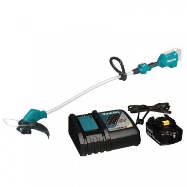 Makita DUR189RT akumuliatorinis trimeris (18V 5Ah akumuliatorius + kroviklis DC18RC) Makita DUR189RT akumuliatorinis trimeris (18V 5Ah akumuliatorius + kroviklis DC18RC)