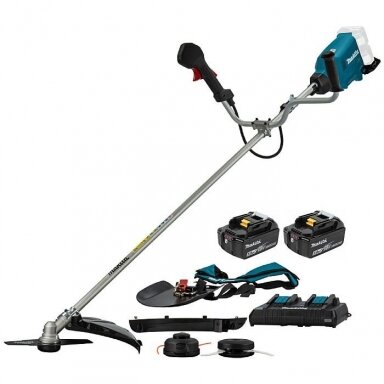 Makita DUR369AGX1 Akumuliatorinė krūmapjovė/trimeris ( 36V Li-ion 2 x 6Ah akumuliatoriai) Makita DUR369AGX1 Akumuliatorinė krūmapjovė/trimeris ( 36V Li-ion 2 x 6Ah akumuliatoriai)