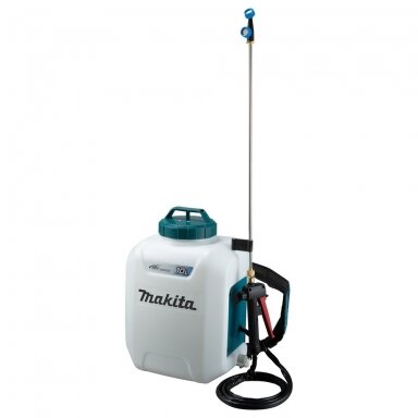 Makita DUS108Z Akumuliatorinis sodininko purkštuvas 18V Li-ion LXT (18V be akumuliatoriaus ir kroviklio) Makita DUS108Z Akumuliatorinis sodininko purkštuvas 18V Li-ion LXT (18V be akumuliatoriaus ir kroviklio)