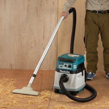 Makita DVC157LZX3 Akumuliatorinis dulkių siurblys (be akumuliatoriaus ir kroviklio)