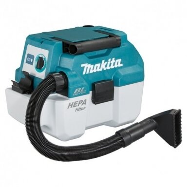 Makita DVC750LZ akumuliatorinis dulkių siurblys HEPA (18V LI-ION BE AKUMULIATORIŲ IR KROVIKLIO) Makita DVC750LZ akumuliatorinis dulkių siurblys HEPA (18V LI-ION BE AKUMULIATORIŲ IR KROVIKLIO)