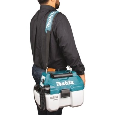 Makita DVC750LZ akumuliatorinis dulkių siurblys HEPA (18V LI-ION BE AKUMULIATORIŲ IR KROVIKLIO) Makita DVC750LZ akumuliatorinis dulkių siurblys HEPA (18V LI-ION BE AKUMULIATORIŲ IR KROVIKLIO)