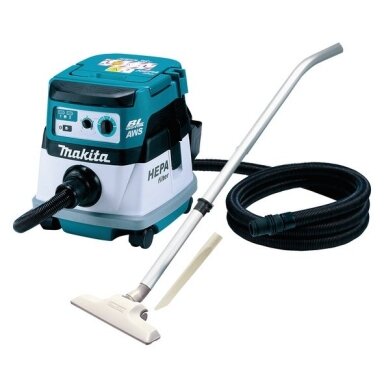 Makita DVC864LZ Akumuliatorinis siurblys Bluetooth®; (2x18 V Li-ion Be akumuliatorių ir kroviklio) Makita DVC864LZ Akumuliatorinis siurblys Bluetooth®; (2x18 V Li-ion Be akumuliatorių ir kroviklio)